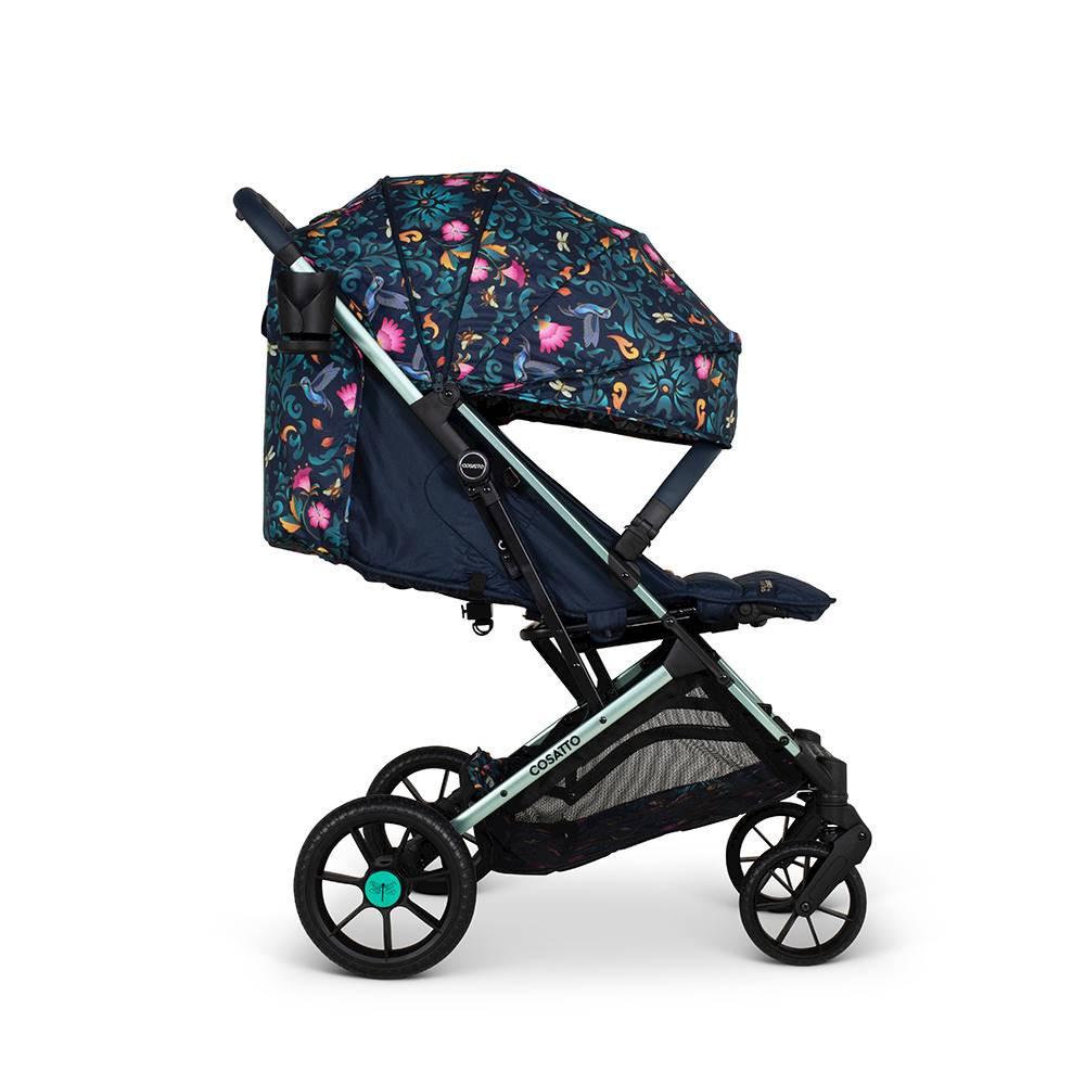 Carucior pentru copii Cosatto Woosh Trail Wildling 0-25 kg, Sistem Troller, Material Ecologic, Suport pahar, Husa de ploaie - 3