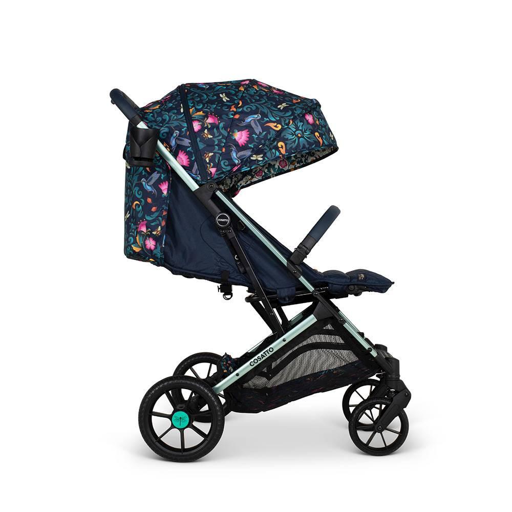 Carucior pentru copii Cosatto Woosh Trail Wildling 0-25 kg, Sistem Troller, Material Ecologic, Suport pahar, Husa de ploaie - 4