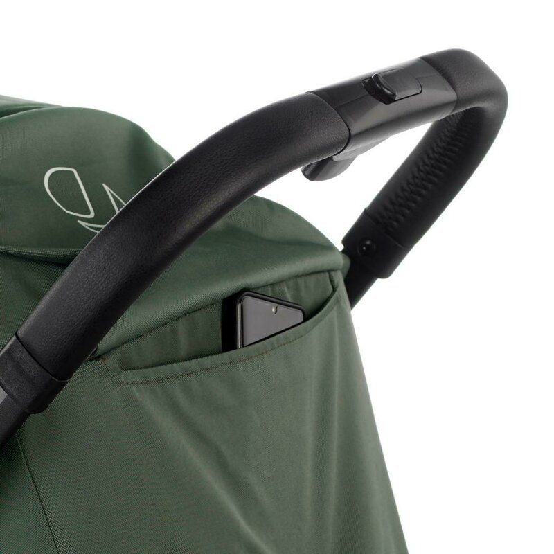 Carucior sport Jane Wing Botanic, sistem compact de pliere, cadru din aluminiu, greutate 6 kg, de la nastere pana la 22 kg, cu geanta transport si husa de ploaie, conform cu standardul european EN 1888-12018+A12022 - 1