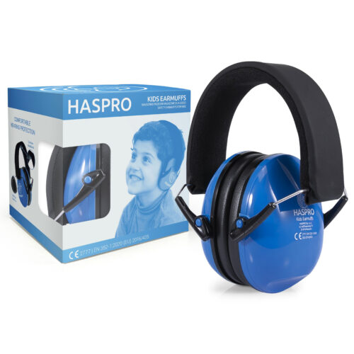 Casti antifonice Haspro Blue pentru copii si adolescenti