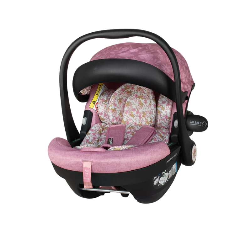 Scaun auto Cosatto Acorn 2 Camille I-Size, Certificare ADAC, Insertii moi, Husa detasabila, Copertina reglabila