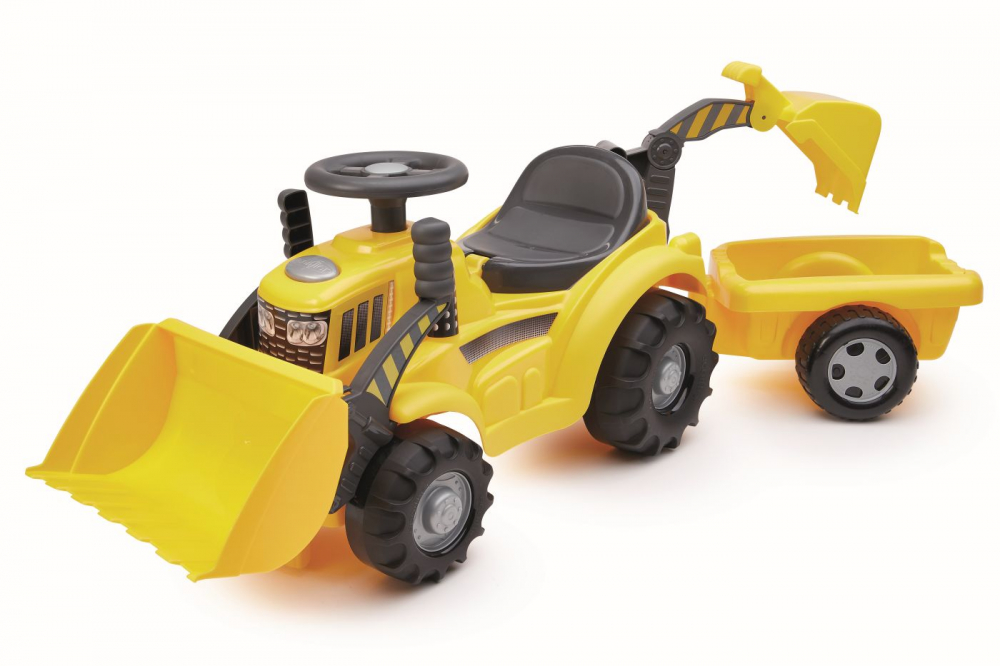Excavator cu remorca Ecoiffier - 1