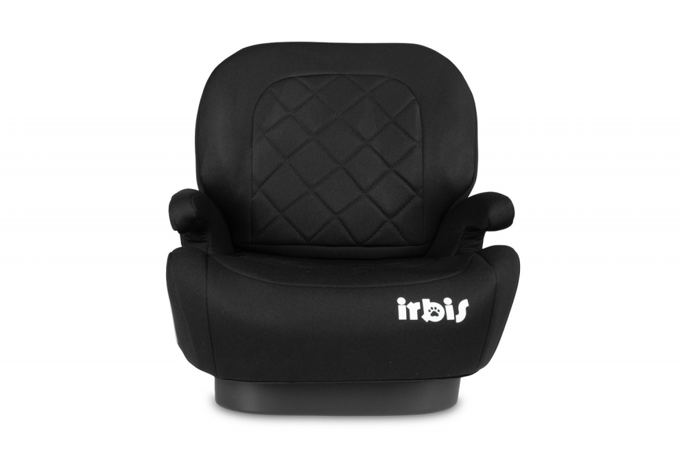 Inaltator auto copii Caretero Irbis I-Size Black 125-150 cm, Fixare cu isofix, Centura de ghidaj, Spatar reglabil si detasabil, Husa lavabila, Cotiere, Omologat R129 - 3