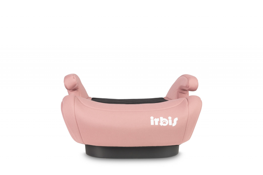 Inaltator auto copii Caretero Irbis I-Size Pink 125-150 cm, Fixare cu isofix, Centura de ghidaj, Spatar reglabil si detasabil, Husa lavabila, Cotiere, Omologat R129 - 2