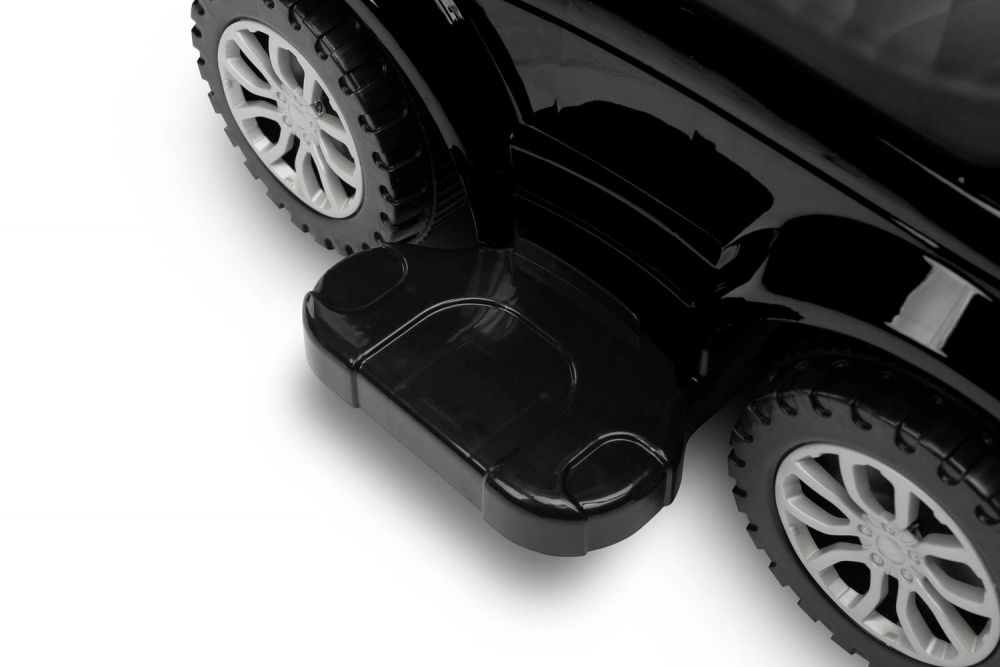 Masinuta Ride On fara pedale 3in1 Toyz Sport Car Black cu maner parental,Bara de protectie detasabila,Volan cu sunete si lumini,Spatiu de depozitare,Sistem antirasturnare,Spatar inalt,Siport picioare,Recomandata de la 12 luni - 1