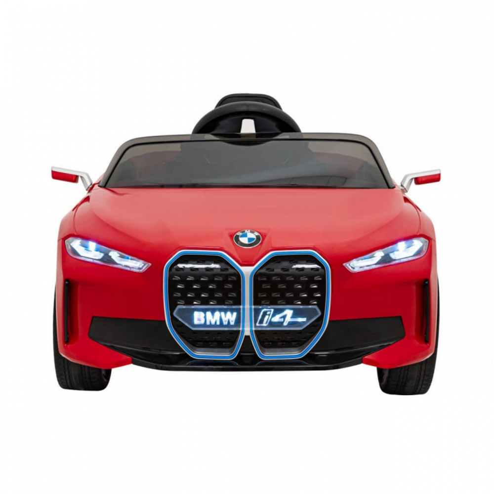 Masinuta electrica pentru copii Novokids BMW I4 cu telecomanda, roti din cauciuc EVA, max 30 kg , usi cu deschidere , 3 viteze, Rosu - 4