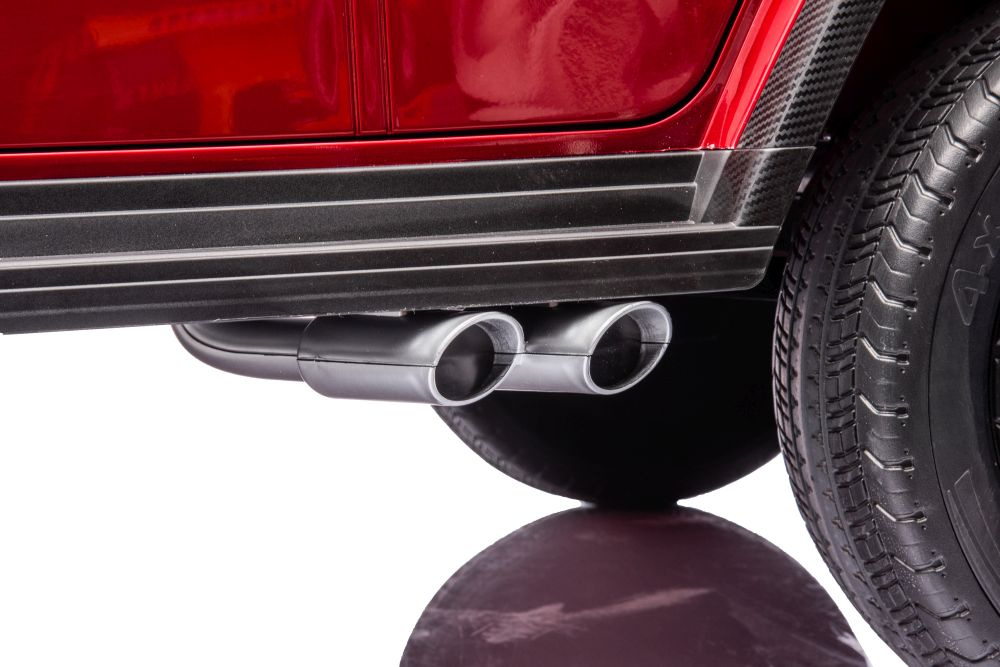 Masinuta electrica pentru copii Mercedes Benz G63 XXL, tractiune 4x4, cu telecomanda 2.4G, 4 motoare de 200W fiecare, baterie de 2x24V7Ah, faruri luminoase, cu USB, Bluetooth si afisaj LCD, MP4, dimensiune 158 x 93 x 81 cm - 8