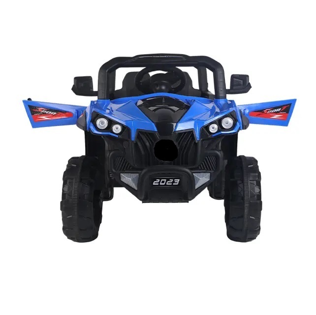 Masinuta electrica pentru copii Nichiduta Sport UTV 2023 Blue, Telecomanda 2.4G cu 3viteze, 2 motoarex38W, Suspensii, Roti rezistente, Slow Start, Lumini LED, USB,Bluetooth,Centura de siguranta,Functie swing,Usi cu deschidere