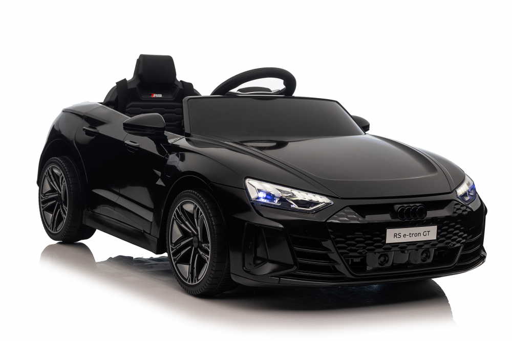 Masinuta electrica pentru copii cu licenta Audi RS E-Tron GT Black,Telecomanda,Roti EVA,Acumulator 12V 4,5Ah,Incarcator inclus,Centura de siguranta,Lumini LED,Slow Start,Indicator baterie,Usi cu deschidere,Sistem troller - 3