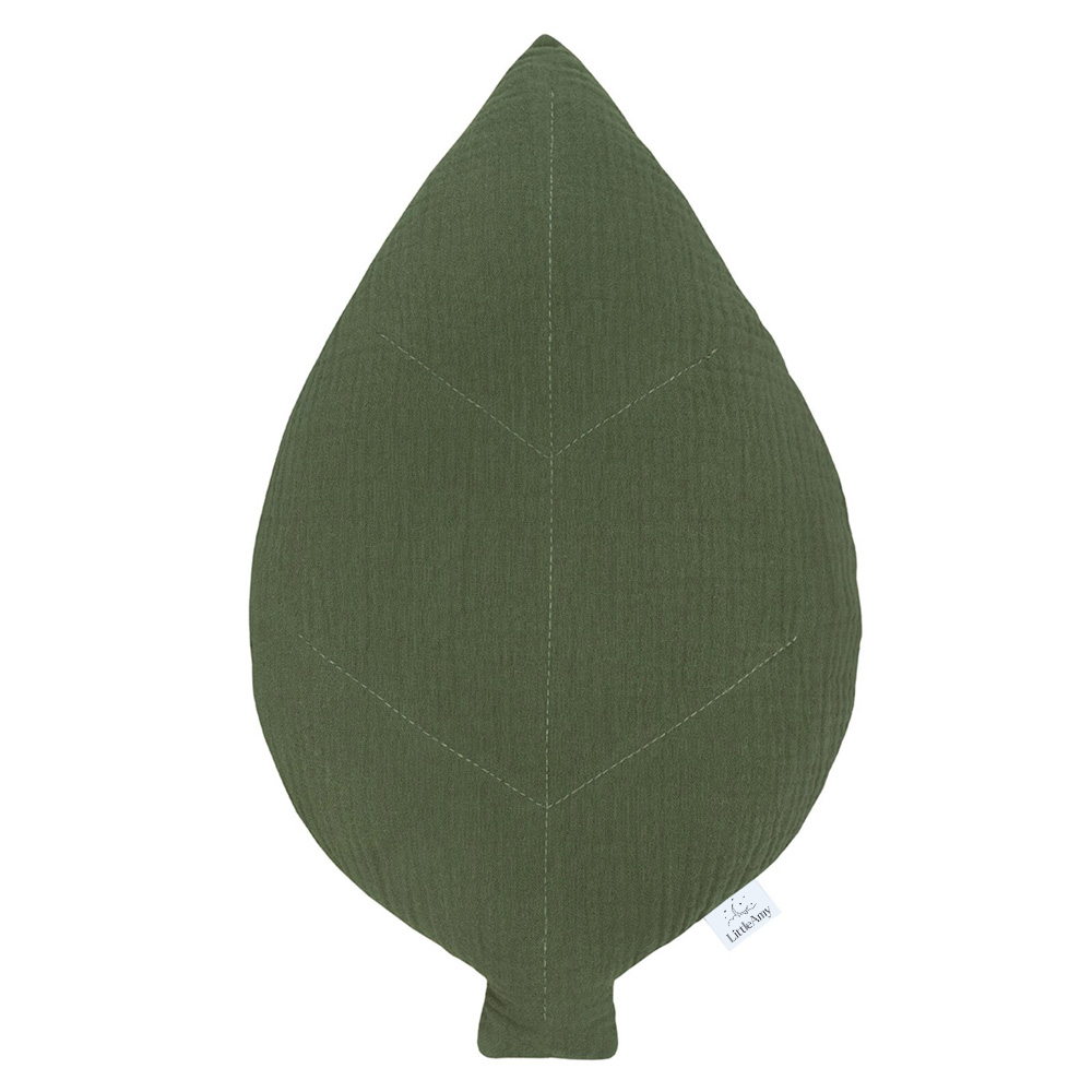 Perna decorativa 30 x 50 cm, Frunza, Little Amy, Verde - 1