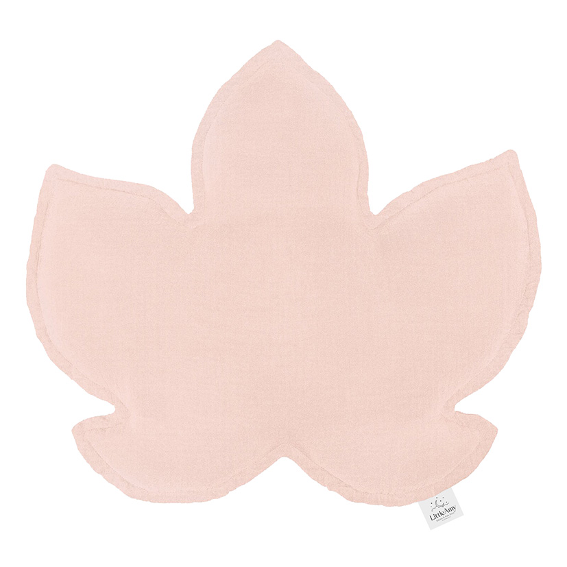 Perna decorativa 40 x 40 cm, Frunza de artar, Little Amy, Somon - 1