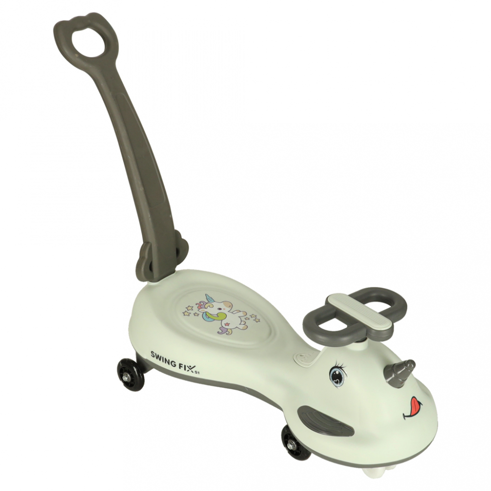 PlasmaCar Swing FIX S1 cu LED cu maner gri, max. 65 kg - 9