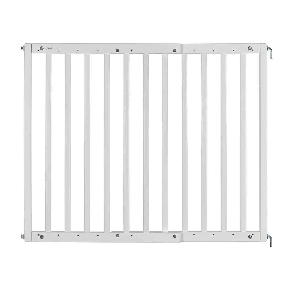 Poarta de siguranta Reer White de perete, reglabila 63-103,5 cm