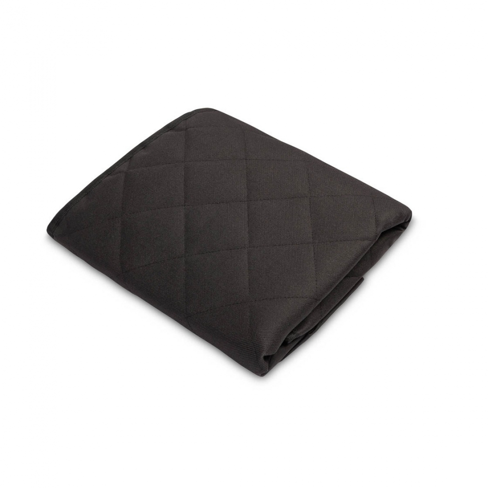 Protectie matlasata pentru bancheta si spatar auto Caretero Seat Mat Black 49x136 cm,cu decupaje pentru isofix, material impermeabil,margini cu tiv,protectie antimurdarire picioare