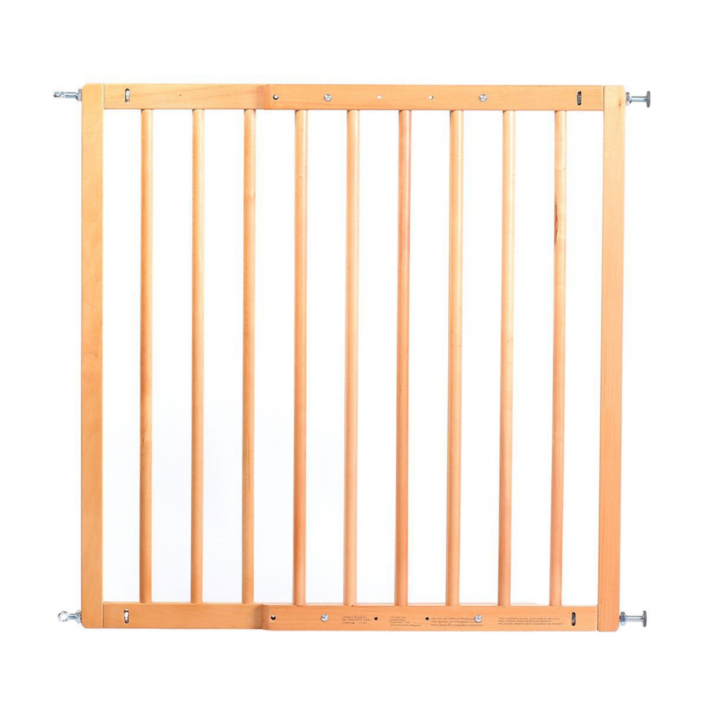 Poarta de siguranta Reer Wood de perete, reglabila 65,5-106 cm