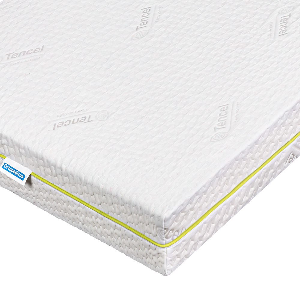 Saltea pentru copii Ortopedica Protectie sufocare Tencel 70x140 cm - 2