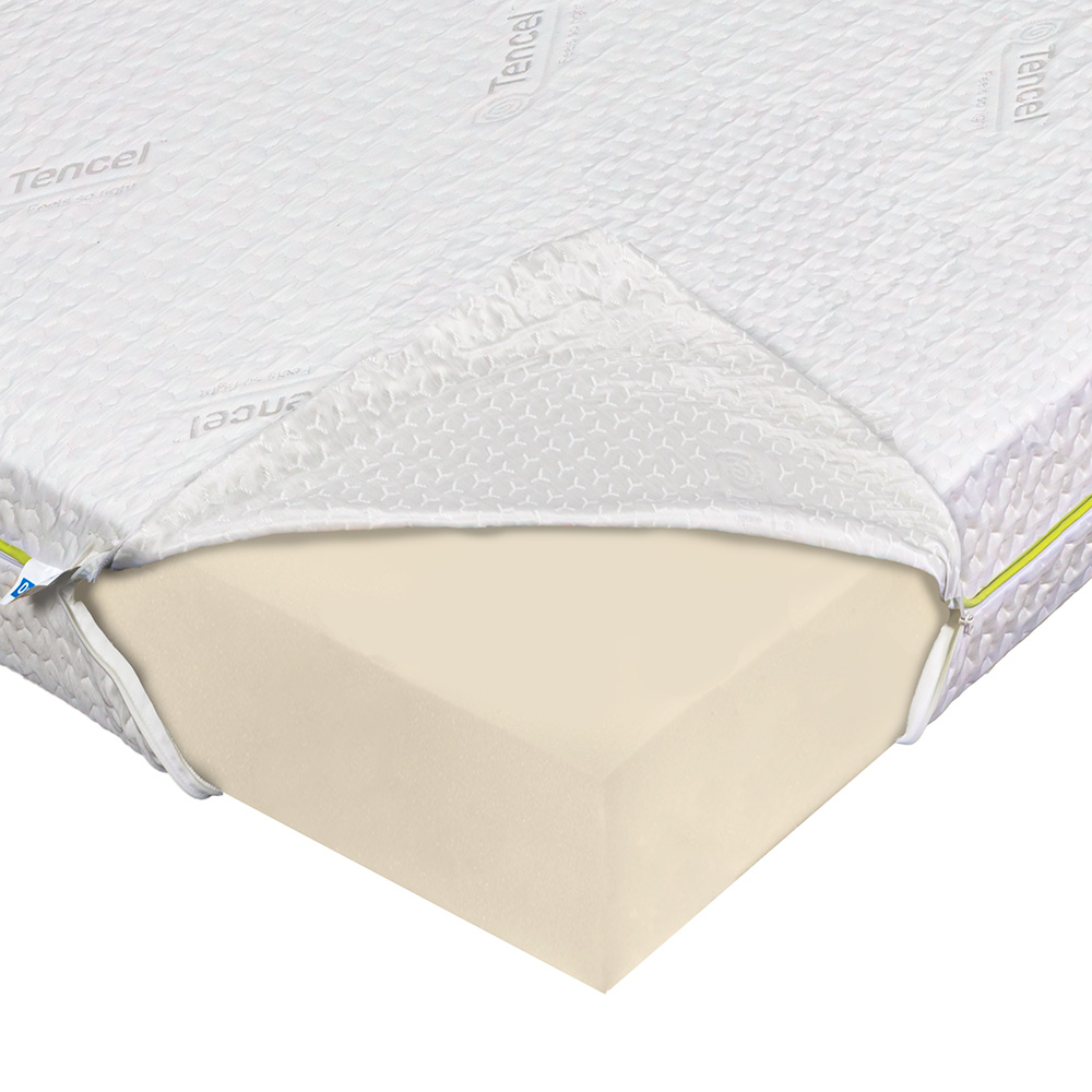 Saltea pentru copii Ortopedica Protectie sufocare Tencel 70x140 cm - 6