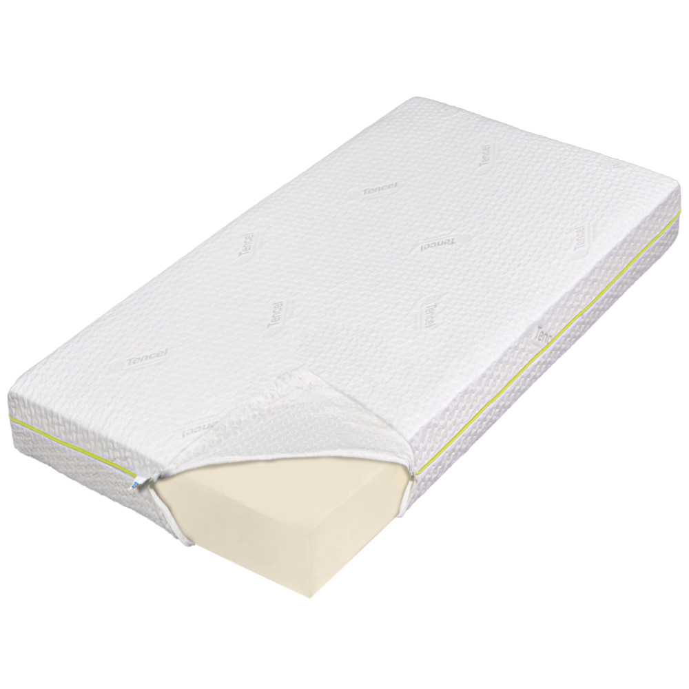 Saltea pentru copii Ortopedica Protectie sufocare Tencel 70x140 cm - 8
