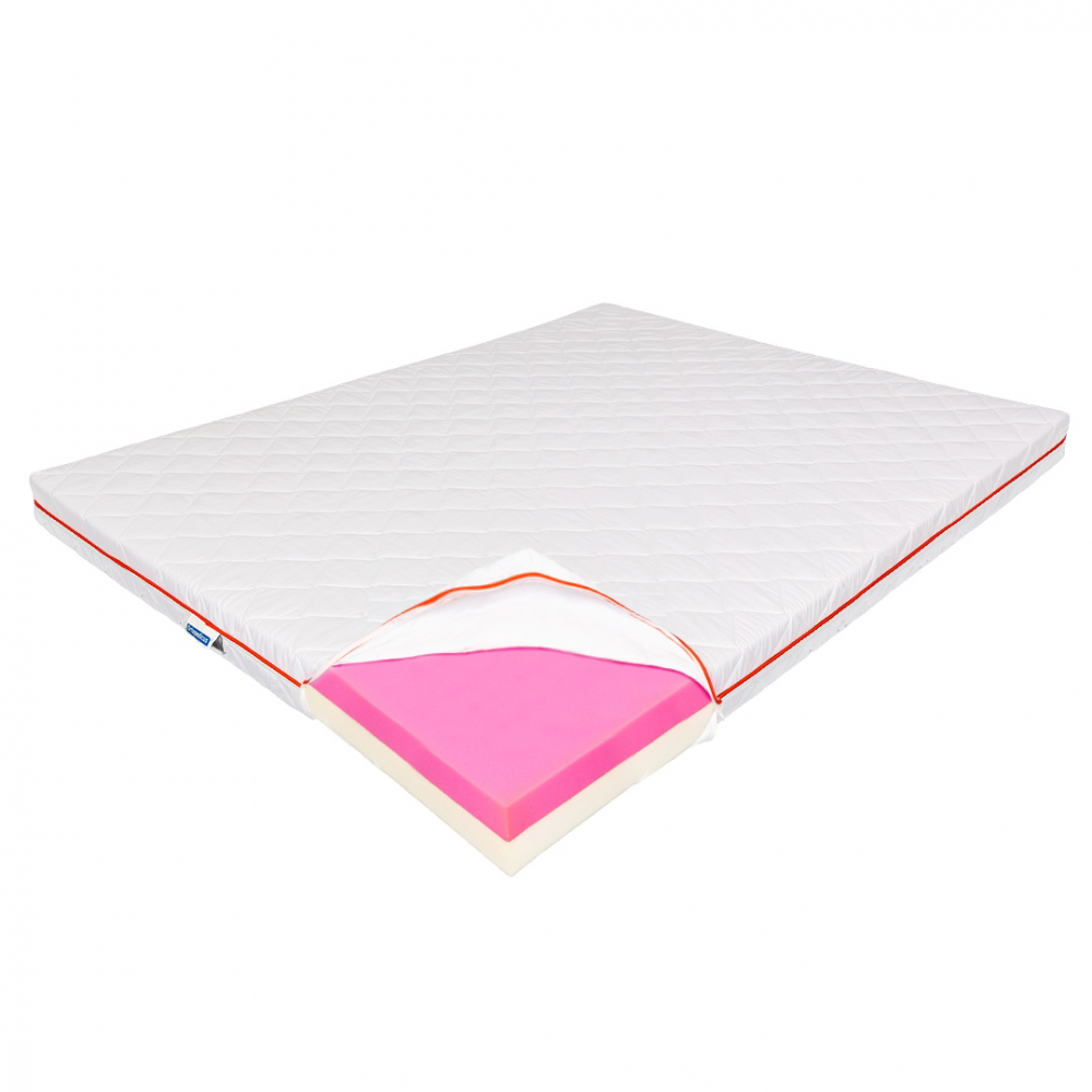 Saltea ortopedica pentru divan 80x200 husa bumbac, doua fete, 12 cm
