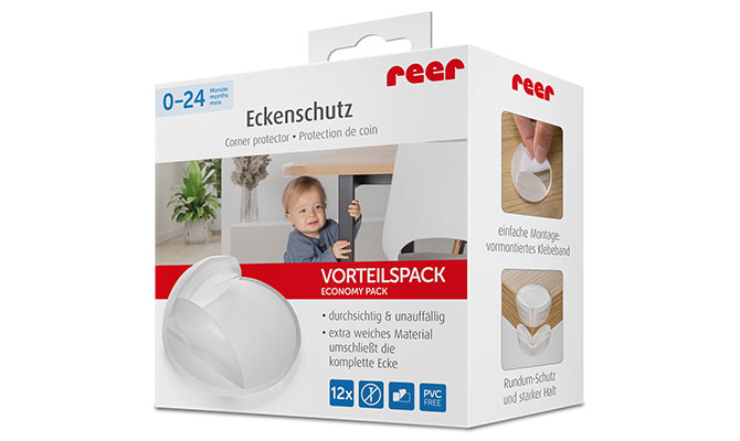 Set 12 protectii pentru colturi Reer