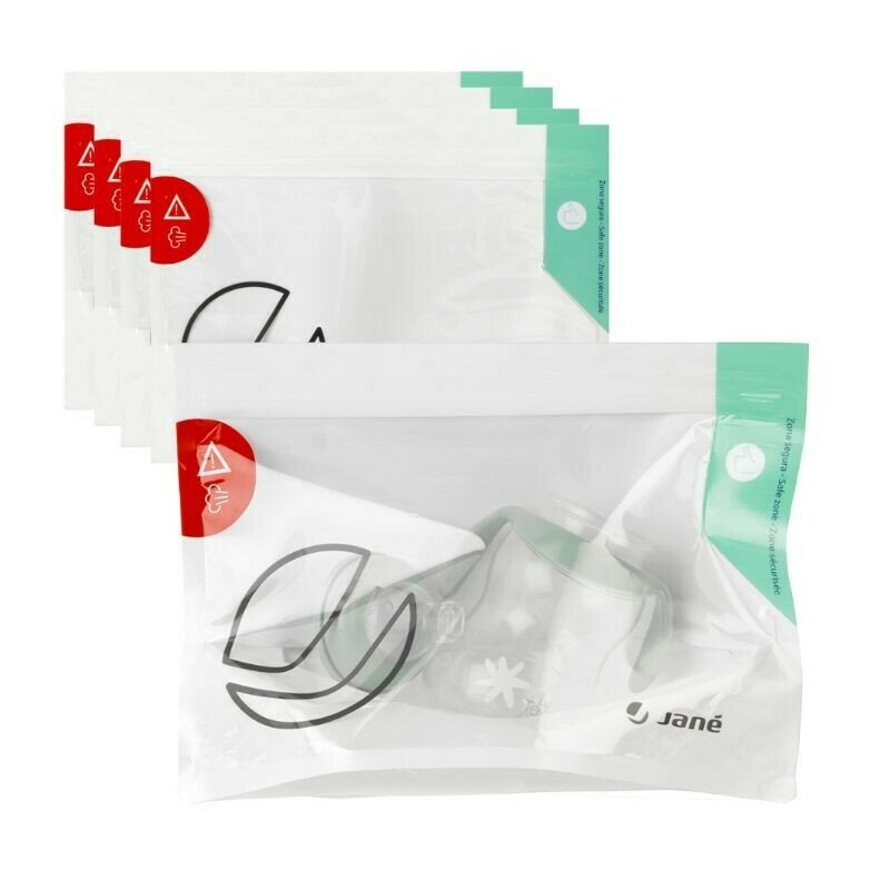 Set 5 pungi de sterilizare Jane 28 x 21 cm pentru microunde, gata in 90 de secunde