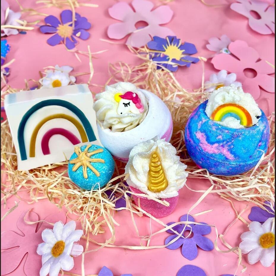 Set de baie Unicorn Party Bomb Cosmetics