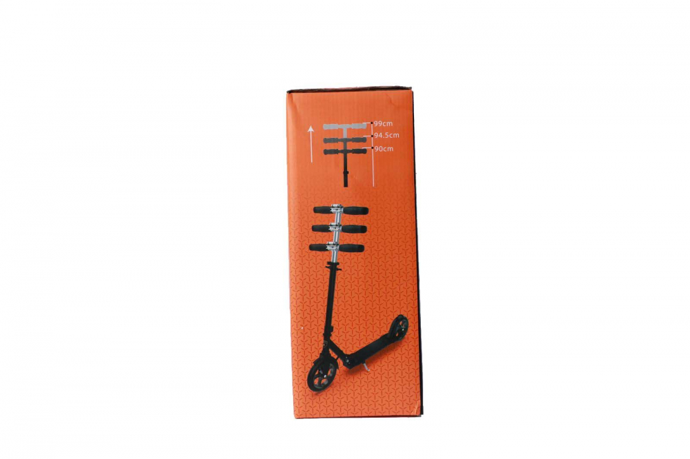 Trotineta Mesuca Lamborghini Orange cu 2 roti, pliabila, cadru din aluminiu, rulmenti carbon ABEC-7, ghidon reglabil, platforma antiderapanta, cric, greutate admisa 100 kg - 5