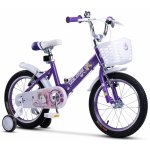 Bicicleta pentru copii Velors V1802A Mov, roti 18 inch, varsta 5-7 ani, inaltime utilizator 110-125 cm, greutate suportata 80 kg