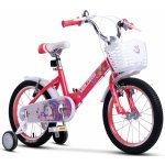 Bicicleta pentru copii Velors V1802A Roz, roti 18 inch, varsta 5-7 ani, inaltime utilizator 110-125 cm, greutate suportata 80 kg