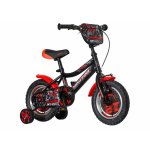 Bicicleta pentru copii Visitor Xtreme Kids, roti 12 inch, roti ajutatoare, cadru otel 8 inch
