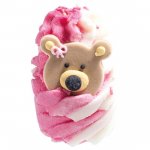 Bomba de baie cremoasa Teddy Bears Picnic Bath 50g Bomb Cosmetics