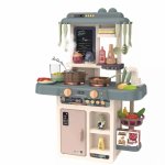 Bucatarie pentru copii Buba Home Kitchen interactiva cu 42 accesorii, efecte sonore si luminoase