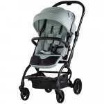 Carucior sport Chipolino Revolut Basil cu sezut rotativ, varsta 0+, greutate admisa 22 kg, spatar reglabil, bara de siguranta detasabila si roti cu suspensii