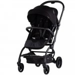 Carucior sport Chipolino Revolut Blackberry cu sezut rotativ, varsta 0+, greutate admisa 22 kg, spatar reglabil, bara de siguranta detasabila si roti cu suspensii