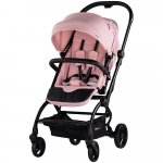 Carucior sport Chipolino Revolut Pink Marshmallow cu sezut rotativ, varsta 0+, greutate admisa 22 kg, spatar reglabil, bara de siguranta detasabila si roti cu suspensii