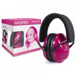 Casti antifonice Haspro Pink pentru copii si adolescenti