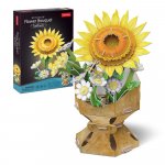 Buchet de flori 3D Cubic Fun - Floarea Soarelui 102 piese