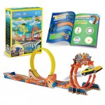 Joc Educativ Cubic Fun STEM National Geographic puzzle 3D Cursa trasnita