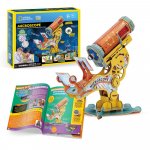 Puzzle 3D Microscop Cubic Fun - Joc Educativ STEM National Geographic