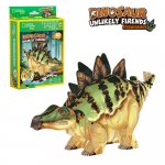 Puzzle 3D Stegozaur Cubic Fun - National Geographic Dinozauri 51 piese