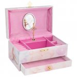 Cutiuta muzicala din lemn 19x11.3 cm Balerina Goki