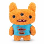 Jucarie de plus Fuggler Ciudateii in vacanta Reek-O orange 23 cm