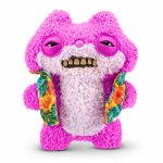 Jucarie de plus Fuggler Ciudateii in vacanta Sketchy Squirrel pink 23 cm