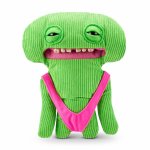 Jucarie de plus Fuggler Ciudateii in vacanta Smiley O Riley green 23 cm