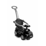 Masinuta Ride On fara pedale 3in1 Toyz Sport Car Black cu maner parental,Bara de protectie detasabila,Volan cu sunete si lumini,Spatiu de depozitare,Sistem antirasturnare,Spatar inalt,Siport picioare,Recomandata de la 12 luni