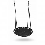 Leagan tip cuib pentru copii Neo-Sport 110210 Negru XXL, 110 cm, material impermeabil, cadru din otel, greutate suportata 150 kg