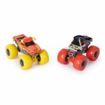 Set 2 masinute metalice Monster Jam El Toro Loco si Pirates Curse scara 1:64