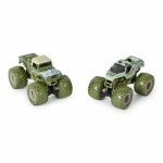 Set 2 masinute metalice Monster Jam Shaker si Soldier Fortune scara 1:64
