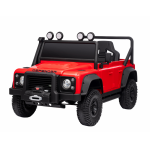 Masinuta electrica pentru copii cu licenta Land Rover Defender 110SVX 4x4 Concept cu Telecomanda 2.4G,Scaun din piele, Acumulator 12V7Ah,4 motoarex35w,Centura de siguranta,Slow Start,Afisaj baterie,Lumini LED,Oglinzi