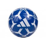 Minge de fotbal Adidas Starlancer albastru cu alb marimea 5